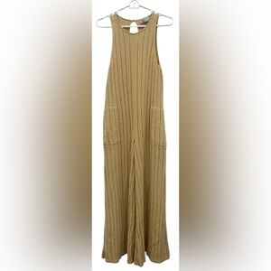 Women's Sz S/P Free People Beach Ribbed Jumpsuit /w Pockets